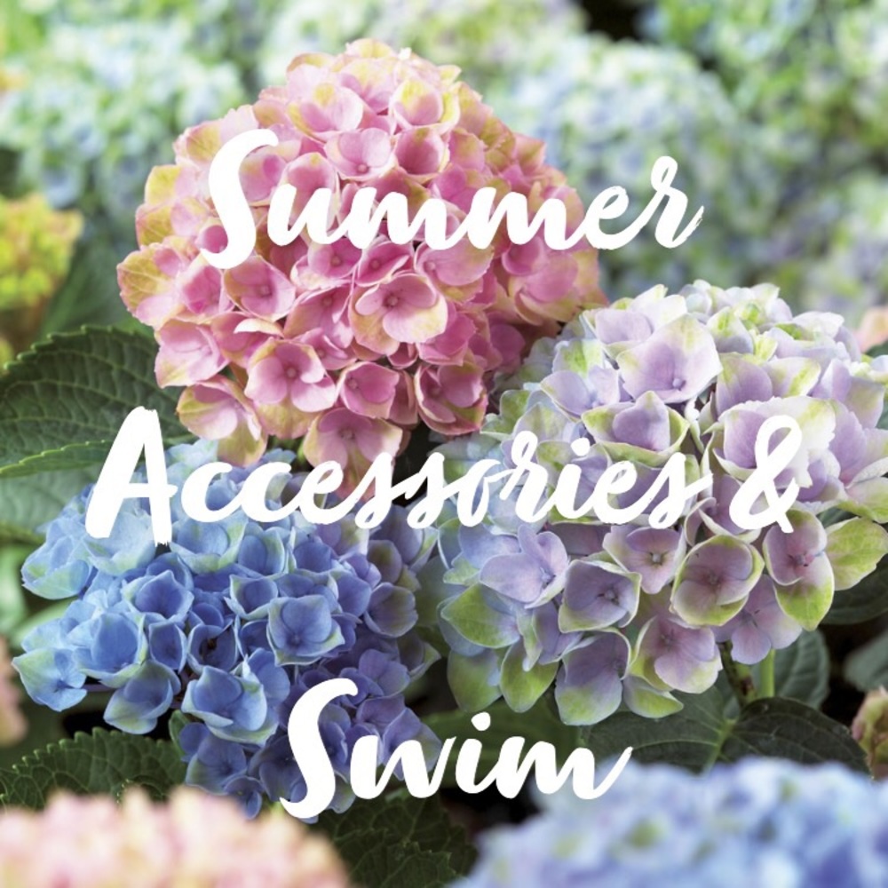 Summer accessories & swim!